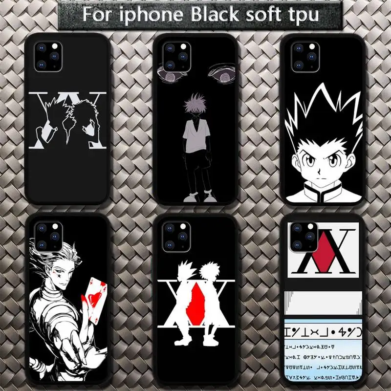 

Anime HXH Hunter X Hunter Phone Case for iphone etui 11 12 13 pro max xr xs x 7 8 6s plus mini Fundas Coque cover