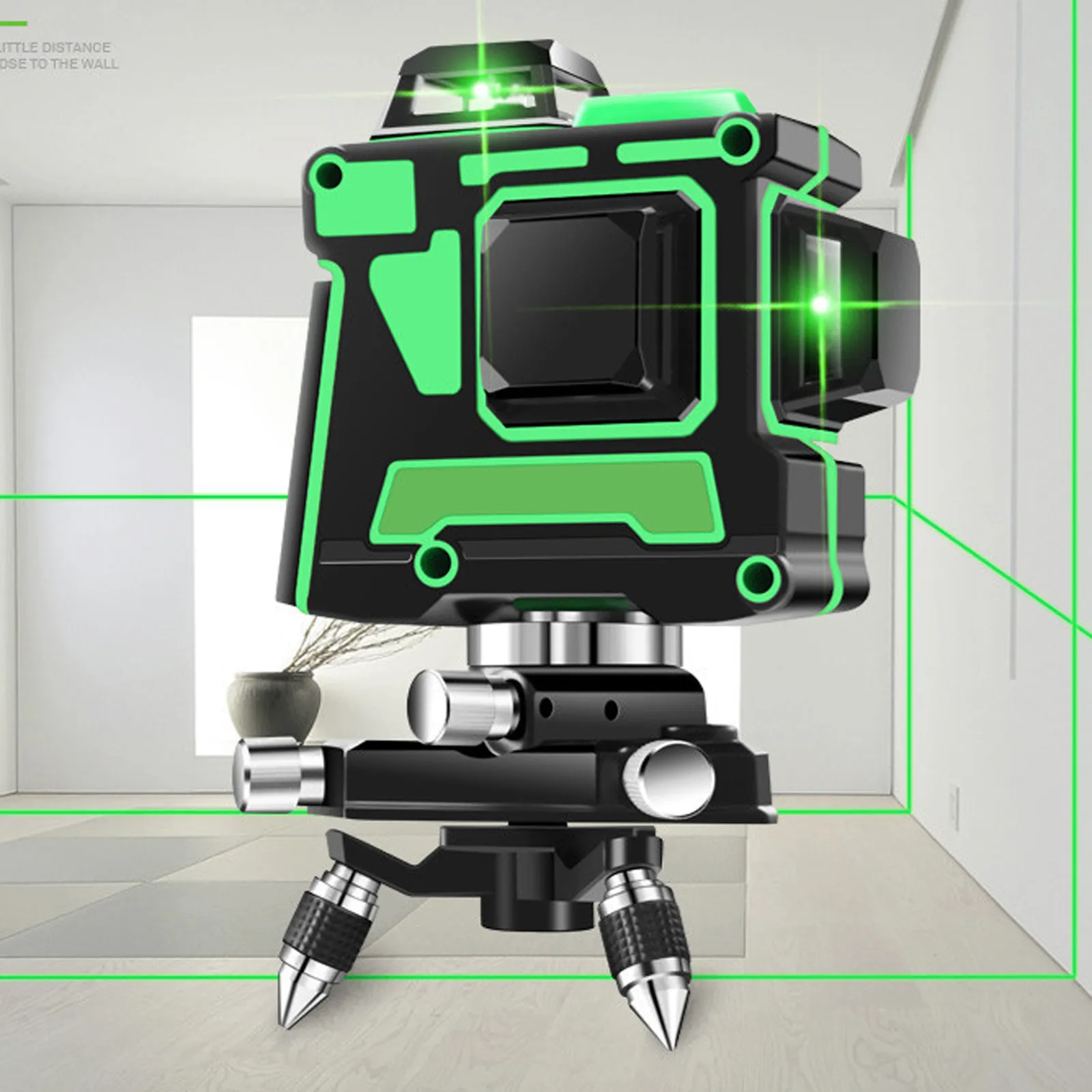 Лазерный 3d уровень 12 линий мощный светильник цифровой дисплей 360 °