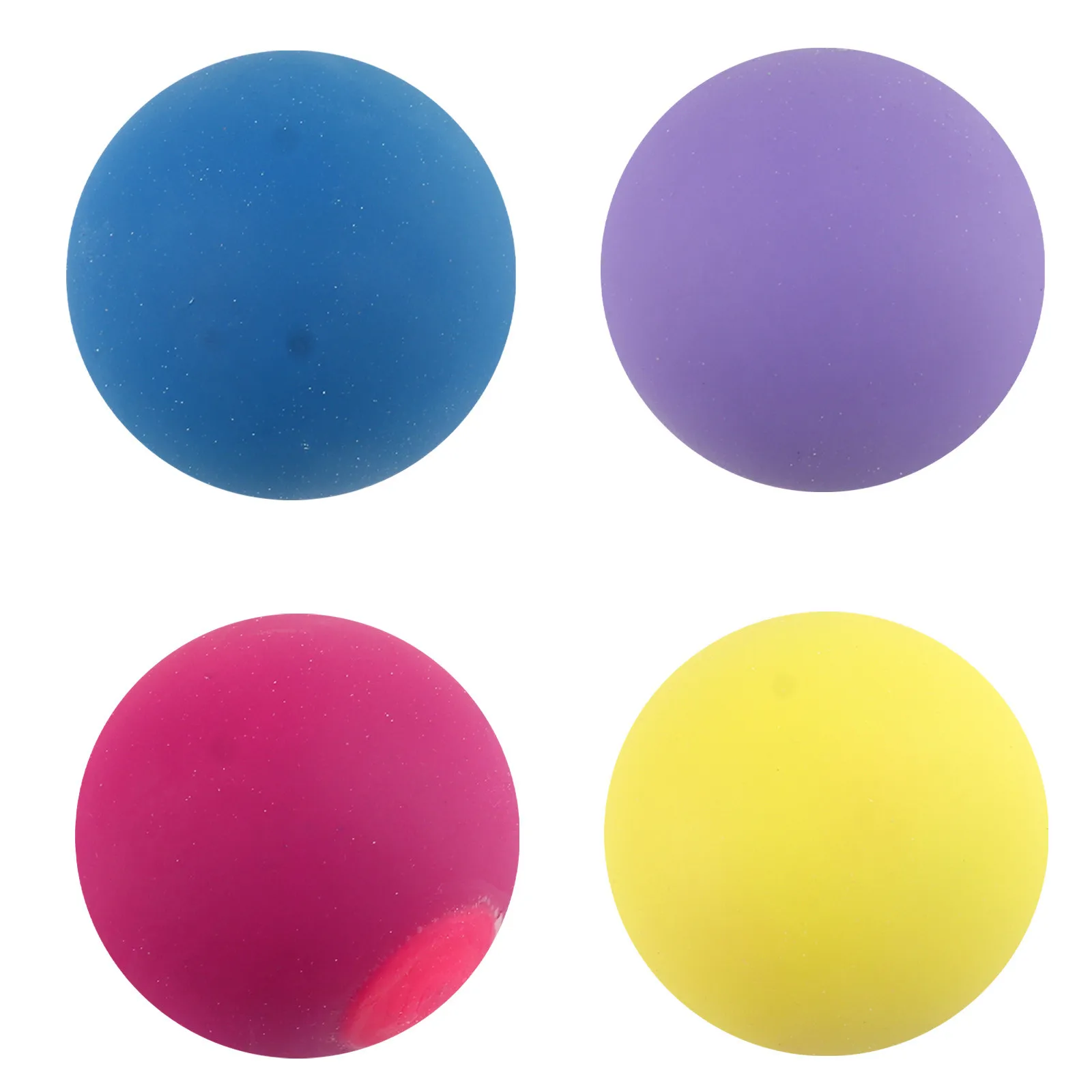 

Stress Ball Stress Relief Ball with DNA Colorful Beads Inside for Stress Relief Ball for Adults Transparent Pull Stretch Ball