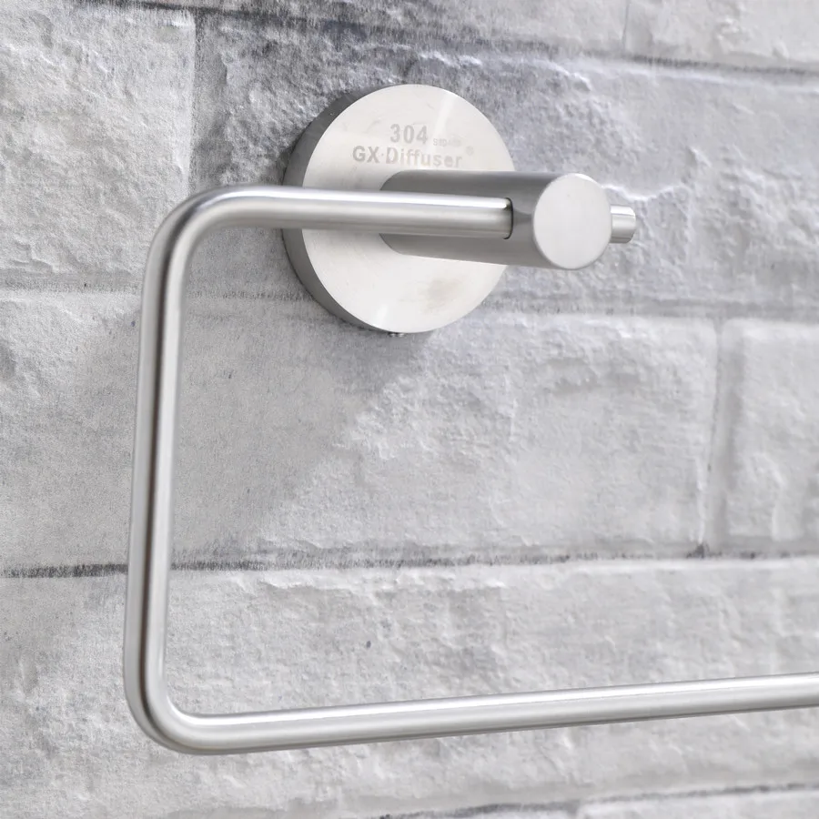 Держатель для полотенец из нержавеющей стали настенный держатель ванной на