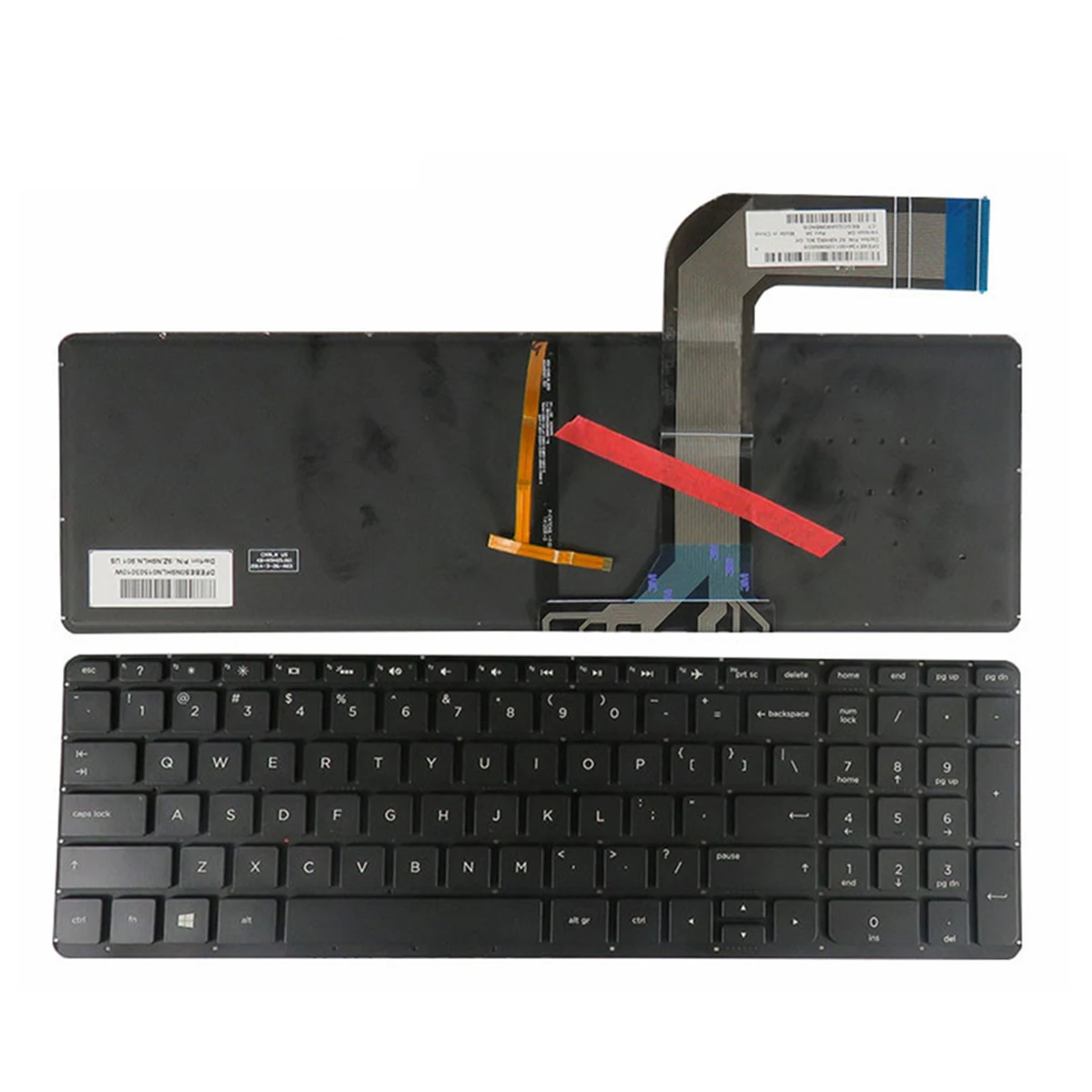 

us New English keyboard FOR HP Pavilion 15-P 17-F 17-F000 17-F040 17-F115 15-p011st 15-p012st 15-p014st 15-p015st With backlight