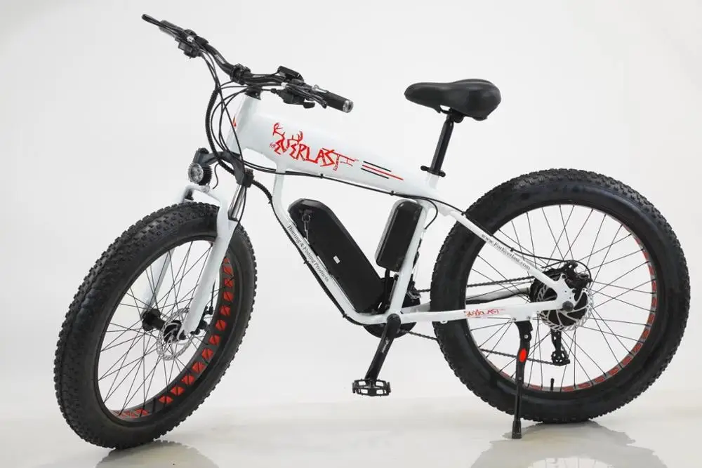 Kaufen 26 Zoll Elektrische Fahrrad 1000W Schnee Strand Mountainbike Fett Reifen 4,0 Power E Bike Erwachsene