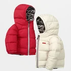 3-10Yrs куртка для маленьких девочек модная одежда для мальчиков; Зимняя куртка для девочек Детская пуховая куртка из хлопка, детская зимняя теплая куртка с капюшоном, пальто для девочек