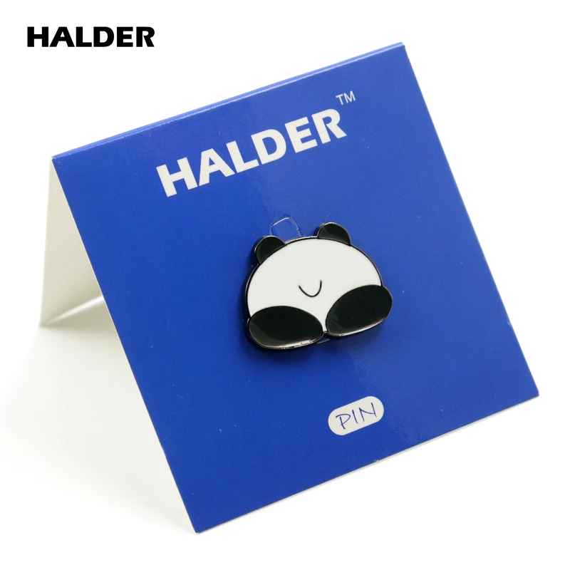 BR0085 HALDER животные панда мультфильм модные ювелирные изделия эмалевые заколки для
