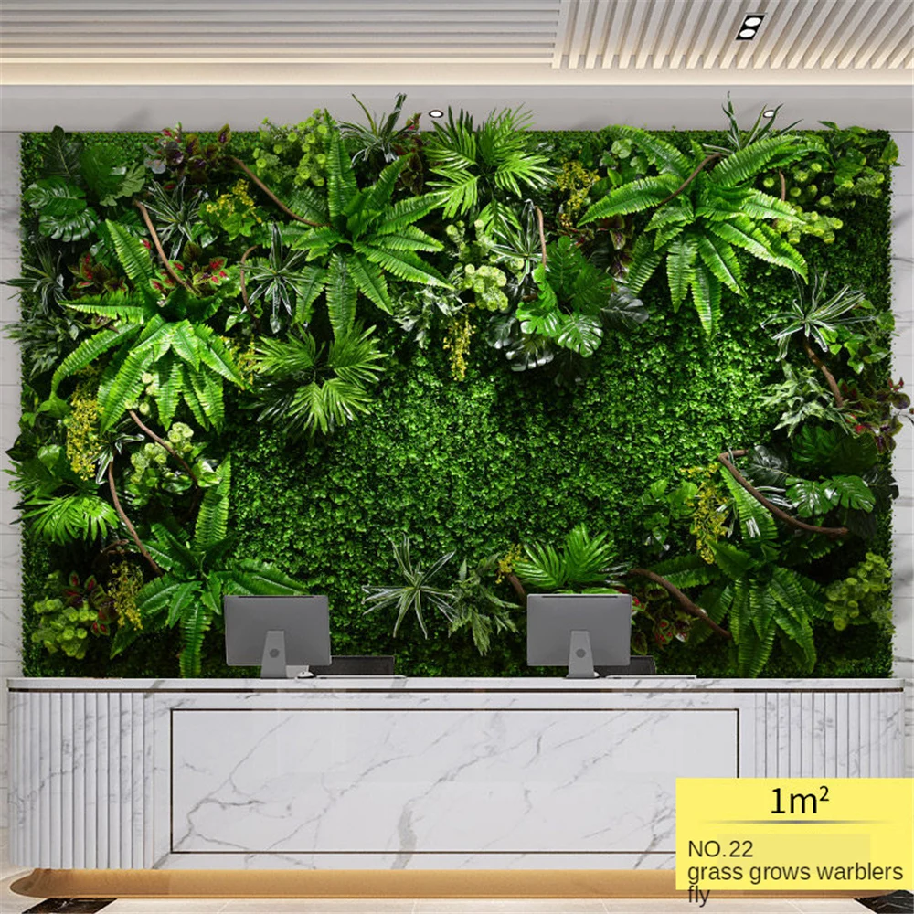 

1Square Meter Artificial Boxwood Grass Backdrop Panels Topiary Hedge Plants Wall for Outdoor Indoor Garden House Coffee Shop