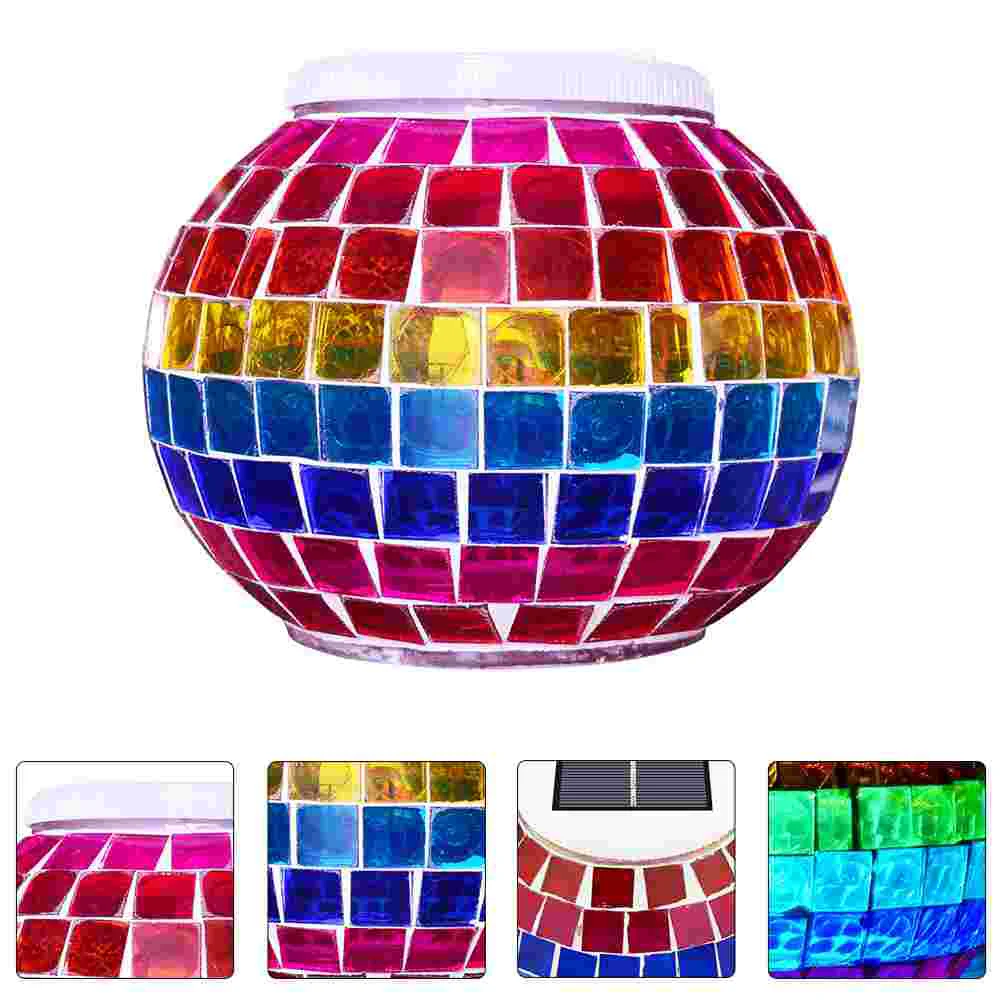 

1pc Solar Yard Lawn Lamp Ground Lamp Garden Decor Solar Energy Lamp Solar Decor