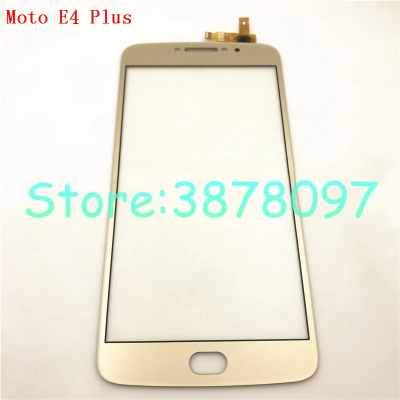 Для Motorola Moto E4 XT1762 XT1772/E4 Plus XT1770 XT1773 Переднее стекло Сенсорная панель Сенсорный экран дигитайзер Замена