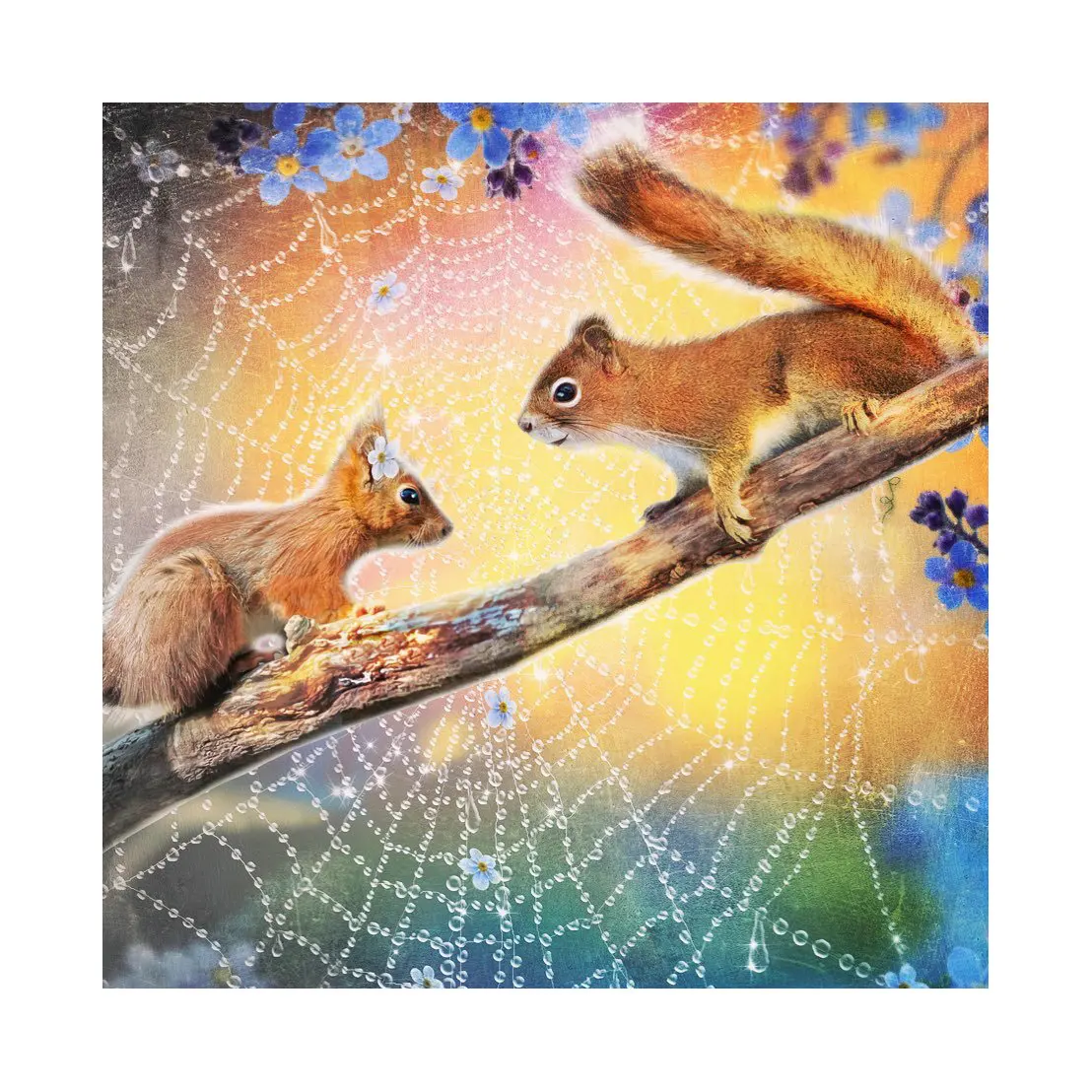 

5D алмазная живопись «сделай сам», вышивка крестиком, икона белки, Алмазная мозаика, картина, алмазная вышивка, животное, украшение для дома