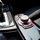 Накладка для автомобильных мультимедийных кнопок из нержавеющей стали, Аксессуары для BMW X1, X3, X5, X6, F20, F01, F30, F15, F34, F31