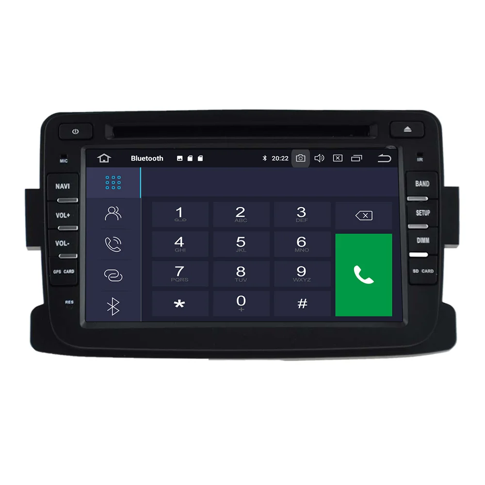 DSP 2 + 16 Android 9 0 автомобильный стерео DVD-плеер GPS для Dacia Sandero Duster Renault Captur Lada Xray Logan
