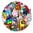 100 шт., детские наклейки Игра среди нас