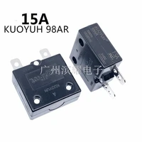 3pcs taiwan kuoyuh 98ar 15a overcurrent protector overload switch automatic reset