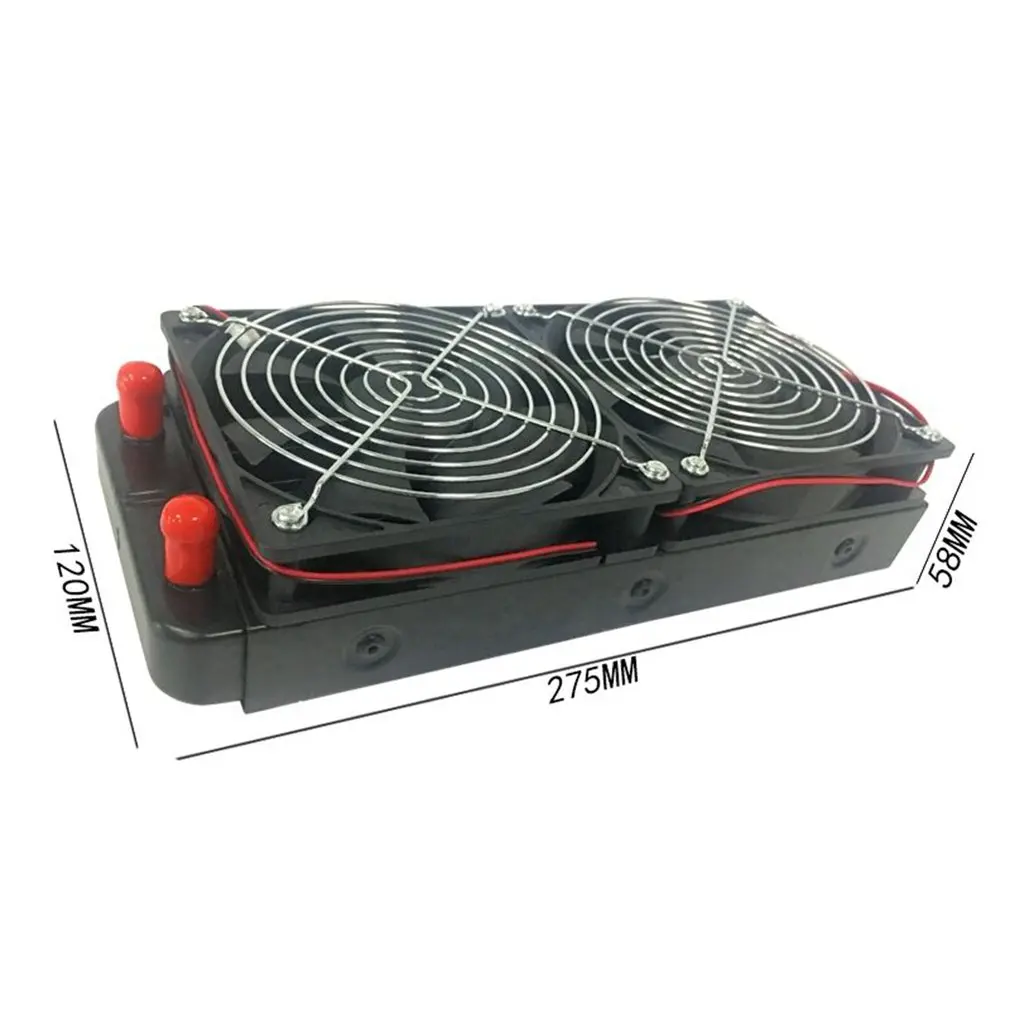 Hot Aluminum 240mm Water Cooling cooled Row Heat Exchanger Radiator Fan for CPU PC | Компьютеры и офис