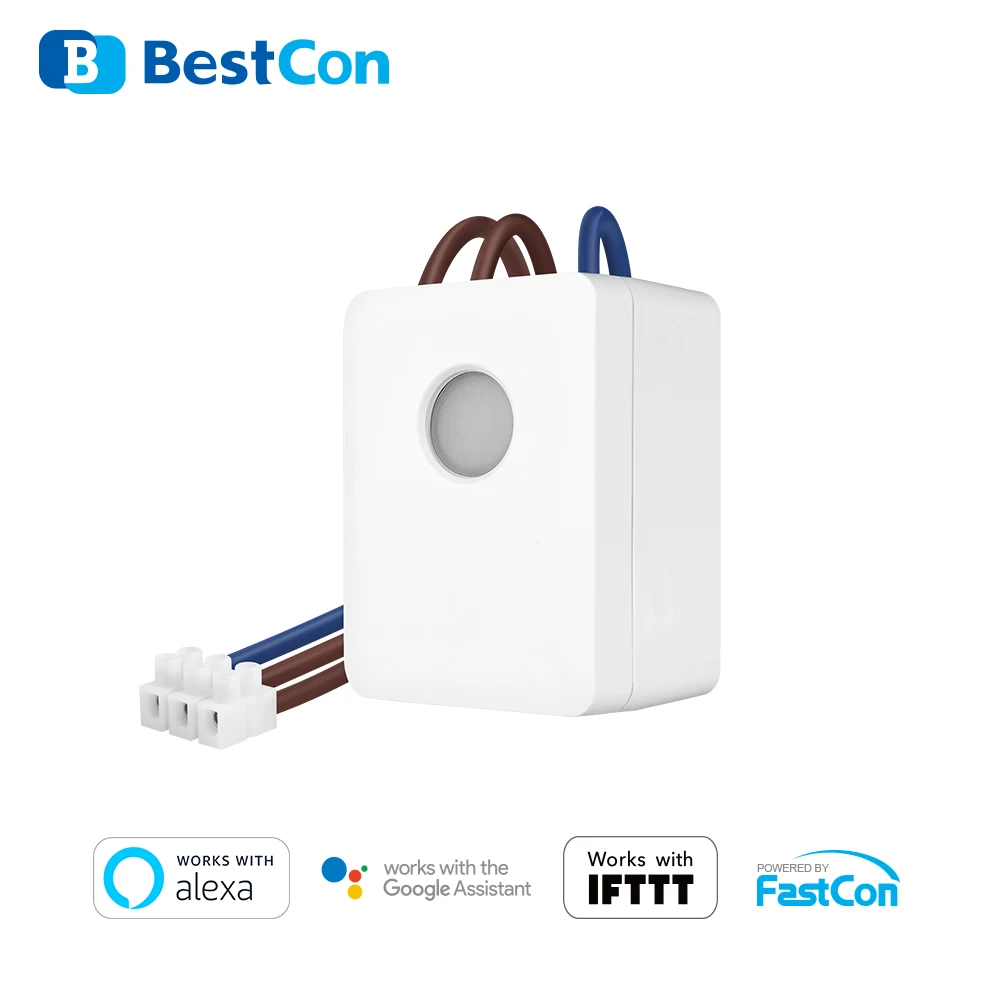 Смарт-выключатель BroadLink BestCon SCB1E, 16 А, с голосовым управлением