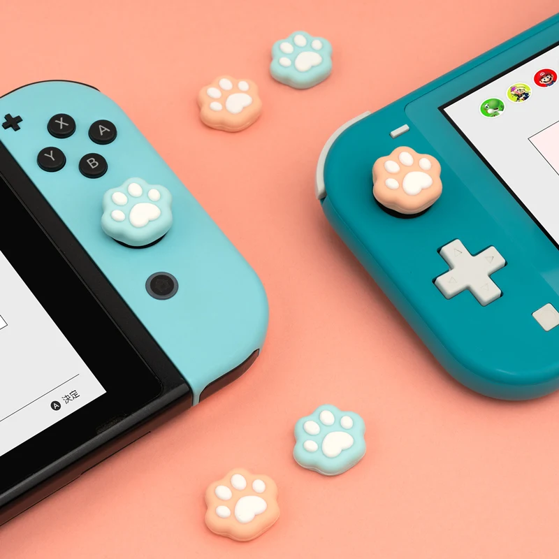 Защитный чехол для джойстика Nintendo Switch в виде кошачьей лапы 4 шт. | Электроника
