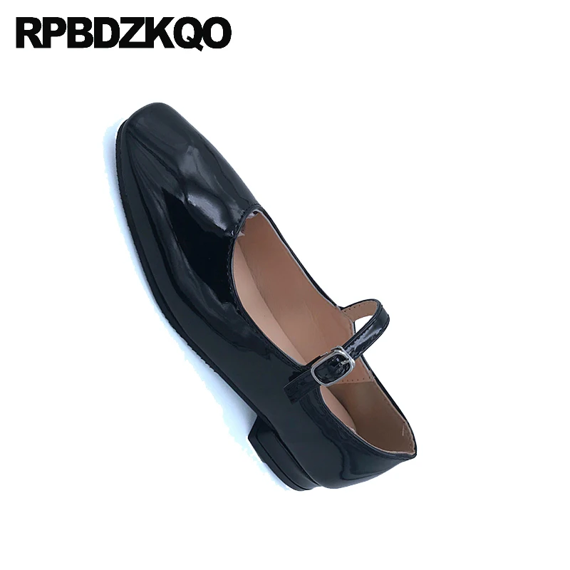 Женские туфли с квадратным носком демисезонные красные в китайском стиле из