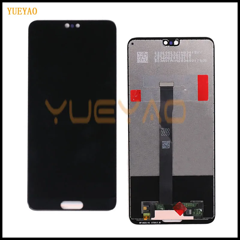 ЖК дисплей P20 для HUAWEI дигитайзер сенсорного экрана сменный L22 L09 L29|Экраны