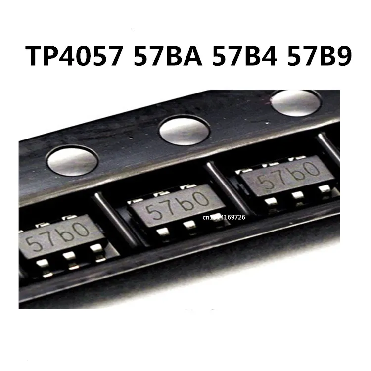 Оригинальный Новый 5 шт./TP4057 57BA 57B4 57B9 SOT23-6 | Электронные компоненты и