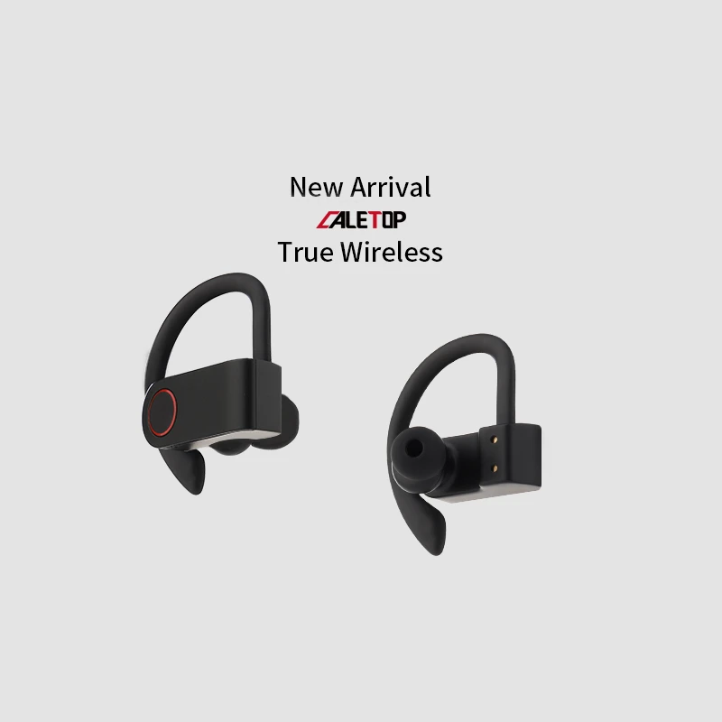 Беспроводные спортивные наушники TWS Bluetooth 5,0 наушники с ушным крюком для бега с шумоподавлением стерео наушники с микрофоном IPX4 водонепроницаемые