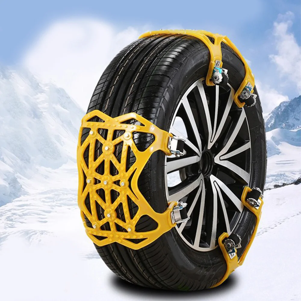 3Pcs TPU Snow Chains General Automobile Tire For SUV Off-road Safety Mud Anti Slip Universal Car Suit Tyre Sep20 | Автомобили и