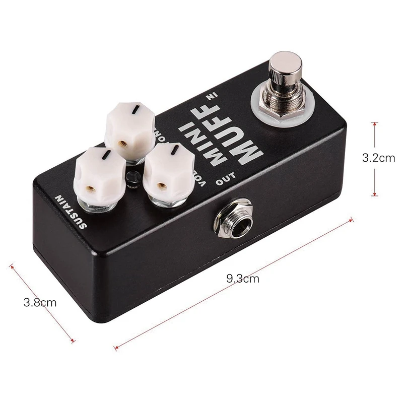 MOSKY Mini Muff Fuzz педаль эффектов для электрогитары | Спорт и развлечения