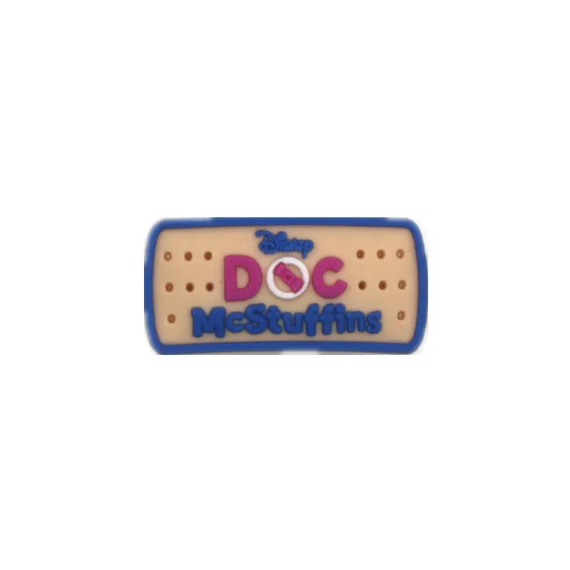 7 шт. в комплекте, ПВХ, обувь, очаровательные, Мультяшные, Doc Mcstuffins, садовая обувь с пряжкой, украшение для Крока, браслет, jibz, детская вечеринка, X-mas, подарки