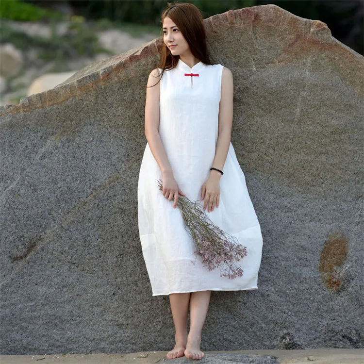 

Top Sleeveless Loose Women Dress S182 high quality