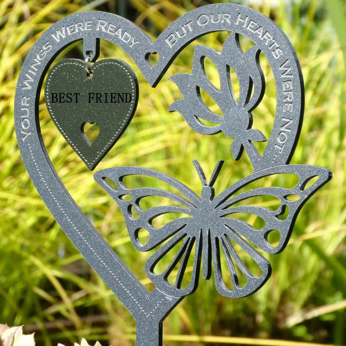 

Украшение на День отца, лужайка, садоводство, искусственное украшение, памятный подарок с бабочкой, картой-бабочкой