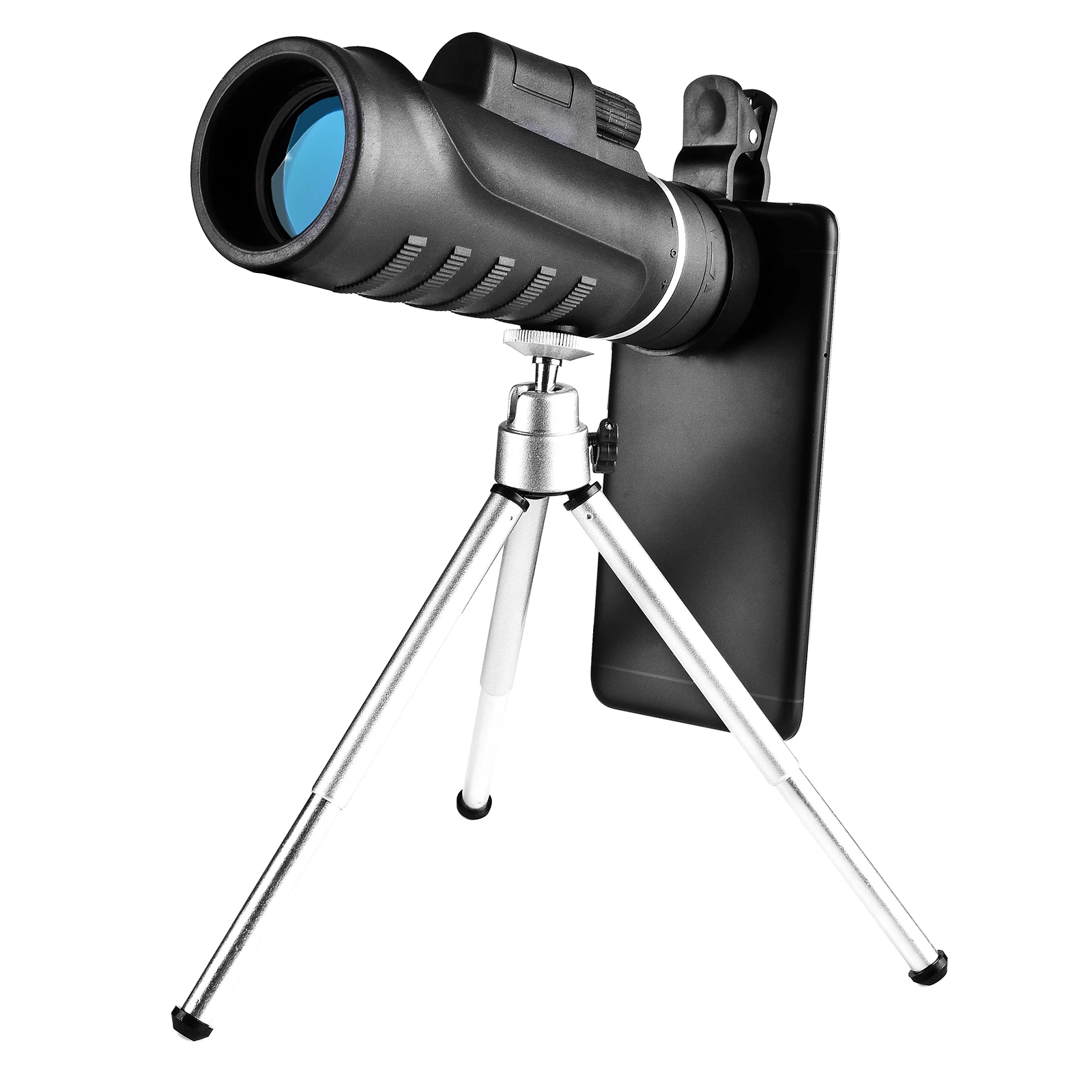 Охотничий Монокуляр телескоп 12X50 HD очки крепление для смартфона при