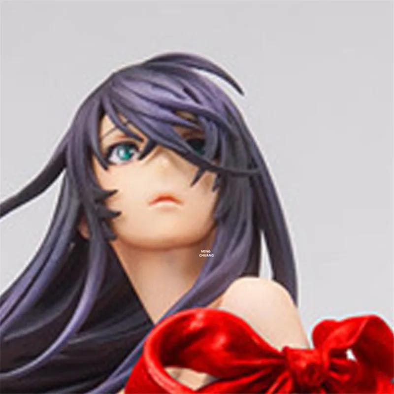 " Аниме сексуальные фигурки Ikkitousen Kanu Unchou GuanJie украшения ПВХ фигурка Коллекционная модель игрушечная коробка 24 см V182