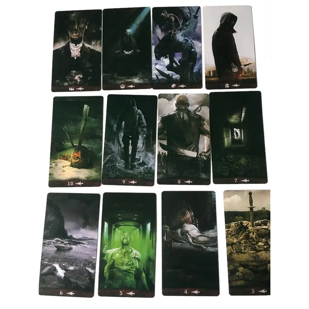 Z-образные настольные игры карты гадания Fate Tarot Игральные развлечения 78-карты |