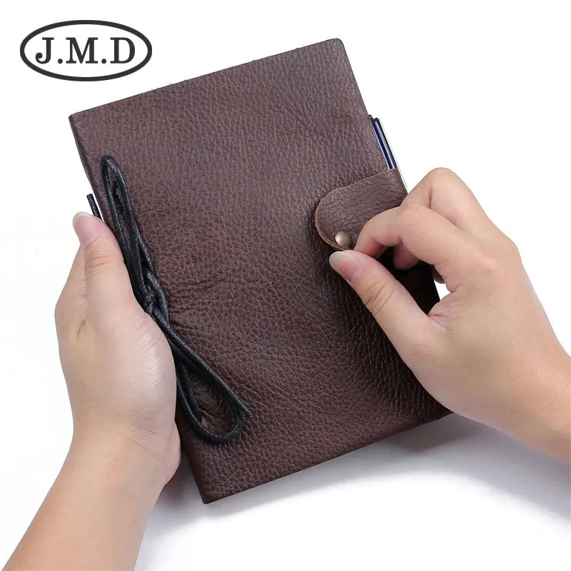

Diary Journals Notebook Genuine Leather Binder Sketchbook Vintage Planner A5 Travel Note Book Stationary School Office Supplies