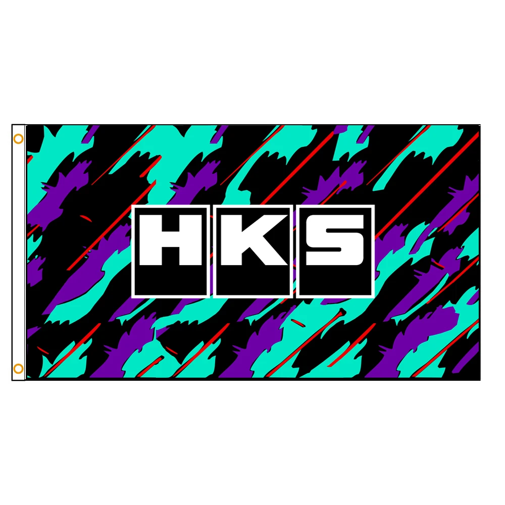 

3X5 Ft HKS Flag Polyester Printed Flags and Banners for Decor
