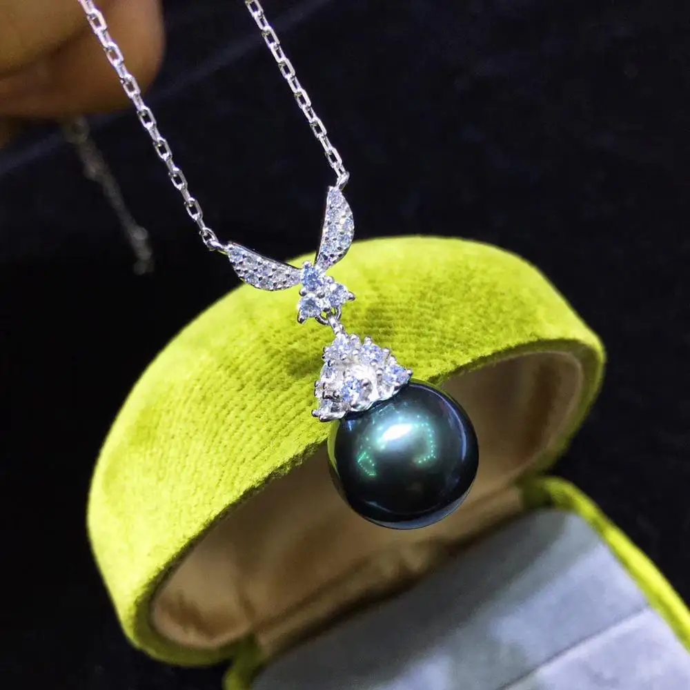 

New Arrival 925 Sterling Silver Necklace Findings Settings Jewelry Parts Fittings for Akoya Edison Pearls Corals Jades Stones