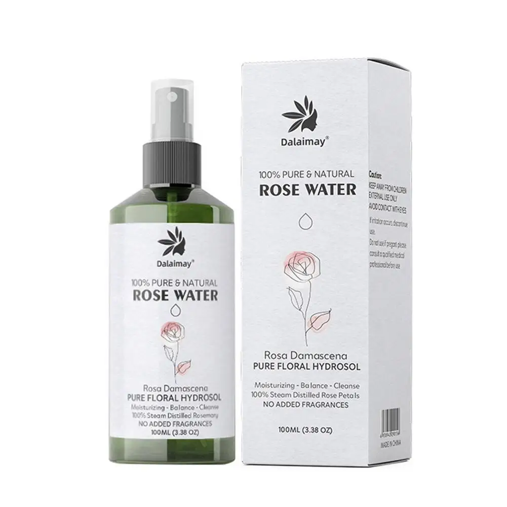 

Rose Water Spray Organic Rose Floral Water 100 Pure And Natural Face Hydrosol Face Mist Spray To Moisturize Dry Skin & Uplift