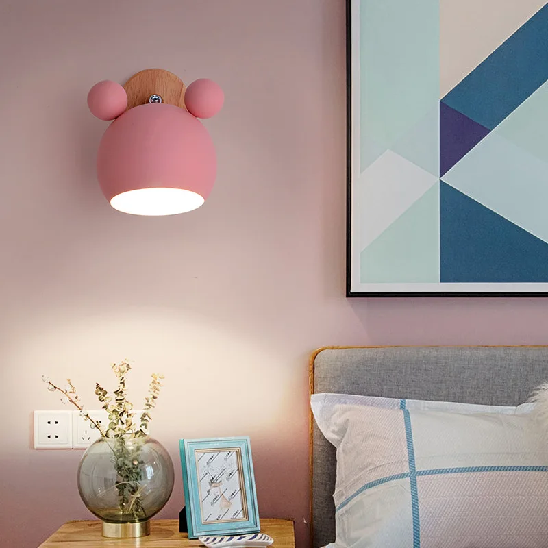 loft crystal wall lamp light gooseneck bedroom glass ball bedside living room | Освещение