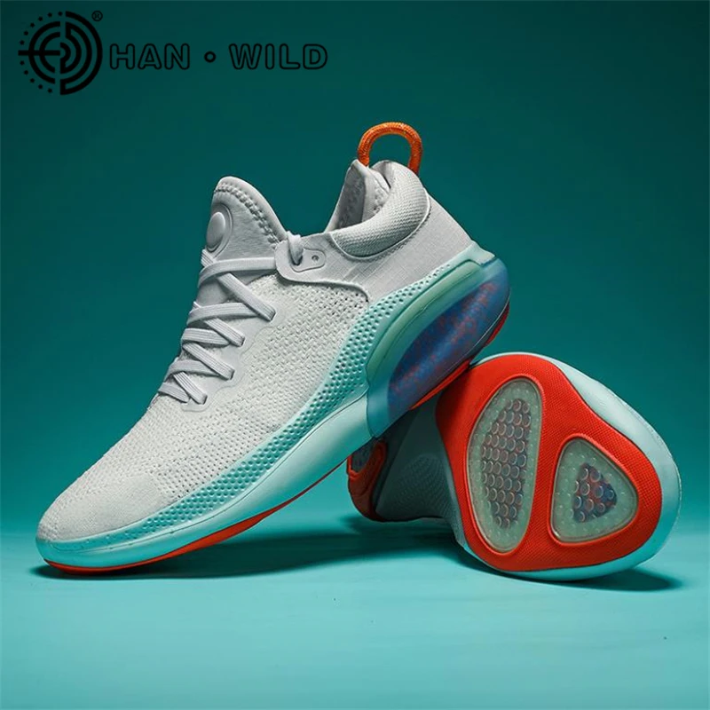 

Air Cushioning Mens Running Shoes Male Ultralight Breathable Sports Shoes Jogging Walking Female Mesh Athletic Sneakers