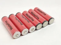 wholesale masterfire original protected sanyo ncr18650ga 3500mah 18650 3 7v 10a continuous discharge rechargeable li ion battery