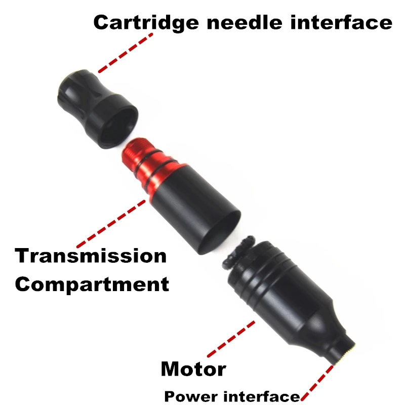 Ротационная тату-машинка японский мотор с оригинальным набором татуировки Bronc 2020