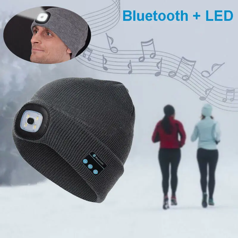 

Беспроводной налобный фонарь с Bluetooth 5,0 и зарядкой от USB