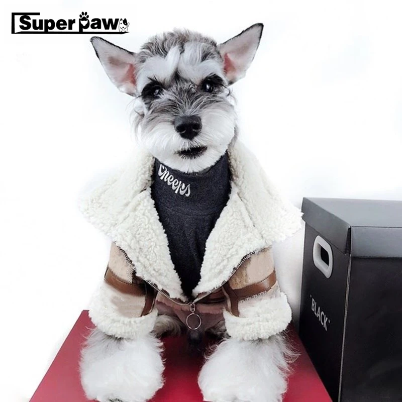 Модная кашемировая куртка для собак теплое пальто рубашка нижняя маленьких и