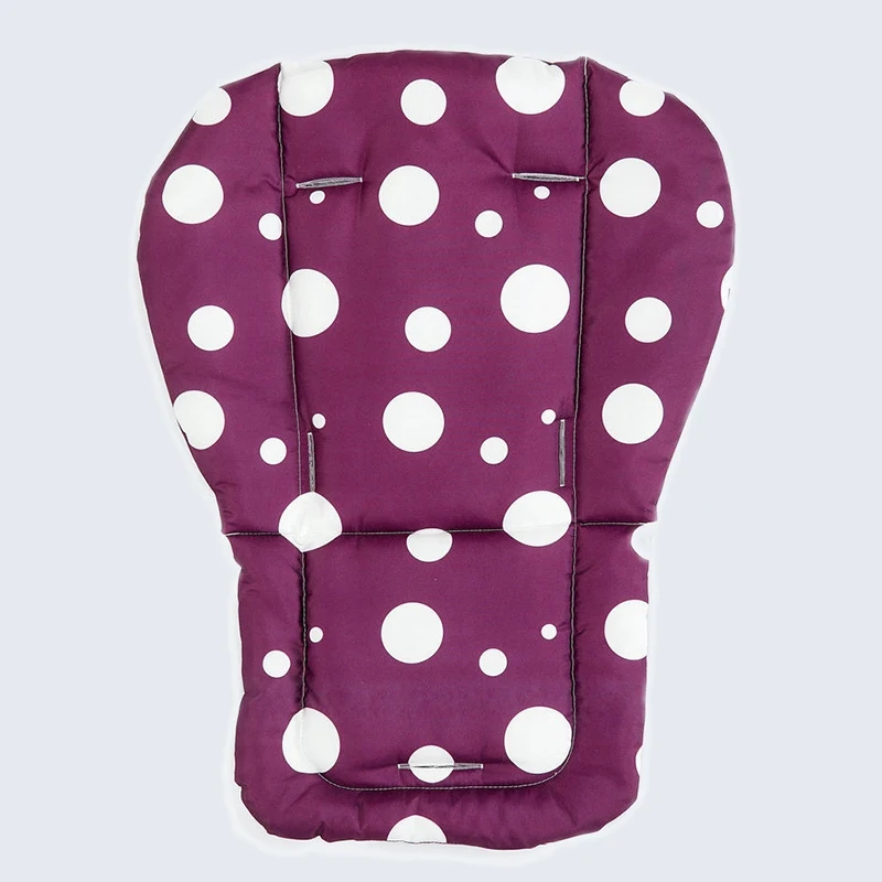 Purple Детские подушки для коляски, мягкие детские подушки для сиденья, удобные детские коврики на колесиках, детские кресла, аксессуары для детских колясок - Цвет: Purple