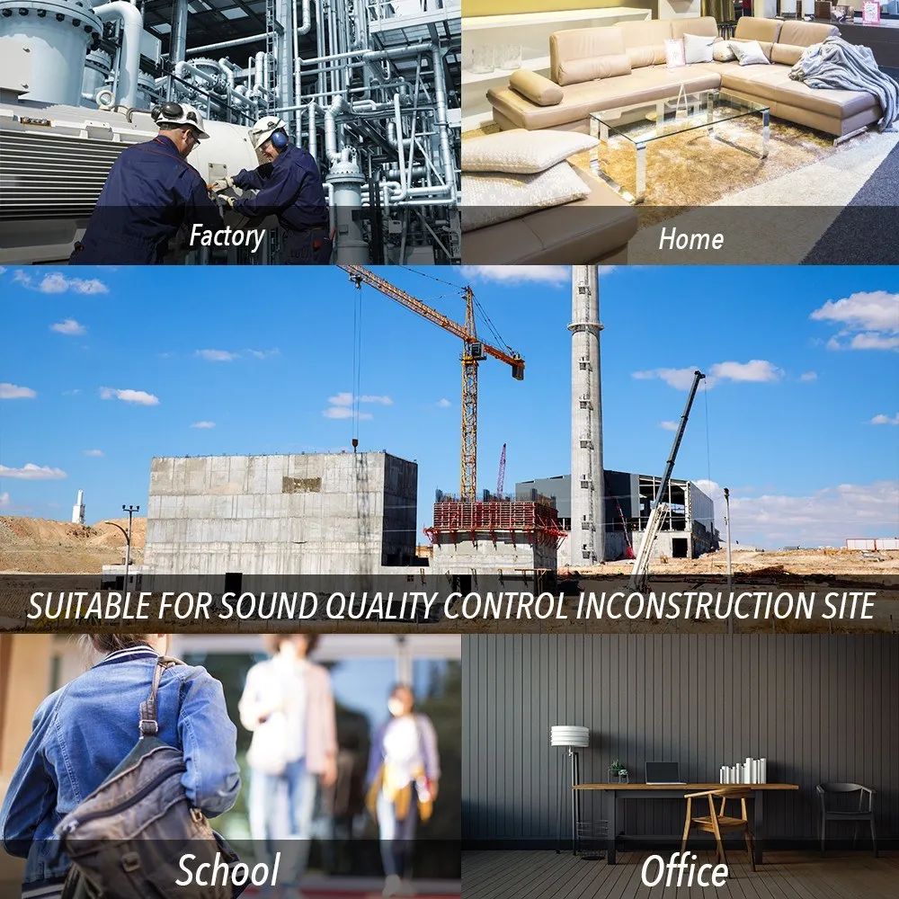 Четкий цифровой детектор шума мониторинг ЖК подсветки измеритель уровня звука