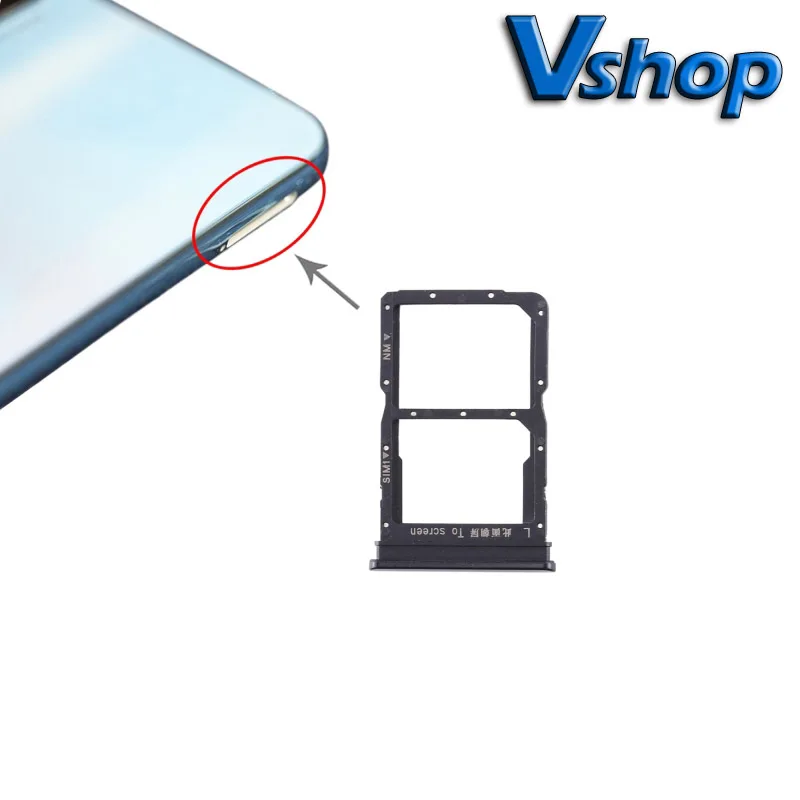 Запасные части для Huawei Honor 20 Lite лоток SIM карты + карт NM мобильный телефон запасные