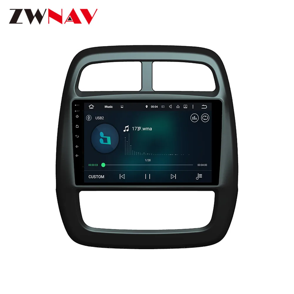DSP Android 9 автомобильный gps навигация нет автомобильный dvd-плеер для Renault Kwid автомобильное Стерео Радио мультимедийный плеер головное устройство