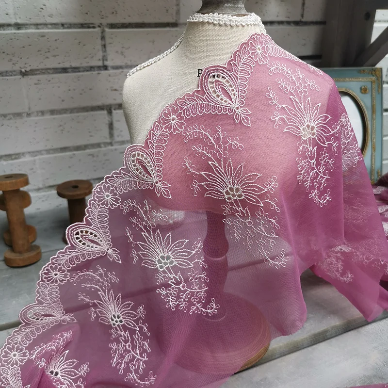 2 м DIY аксессуары для одежды аппликация с кружевной отделкой швейная ткань