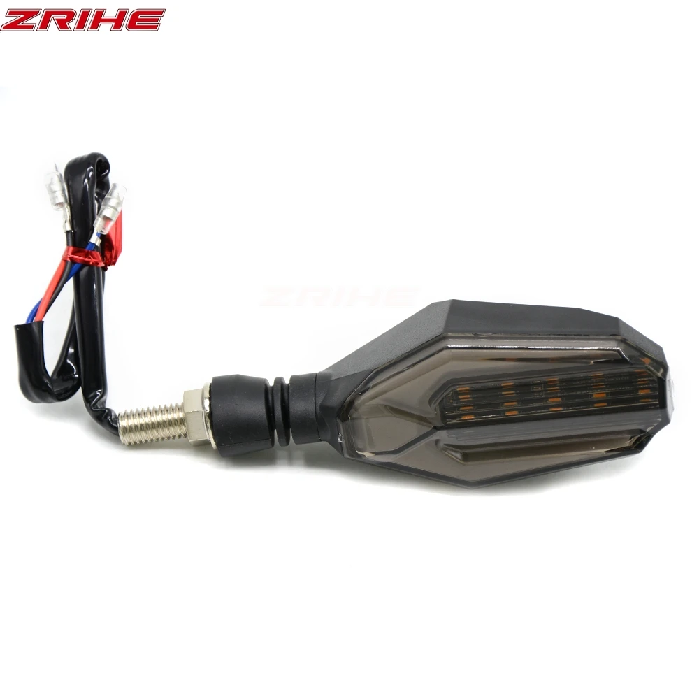 Универсальные аксессуары для мотоциклов светодиодный гибкий указатель поворота