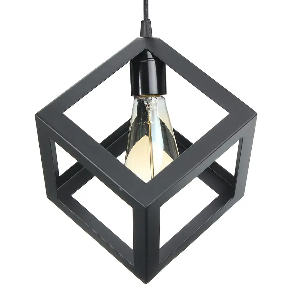 Sumuxi E27 Лофт индастриал Ретро металлический железный подвесной светильник абажур