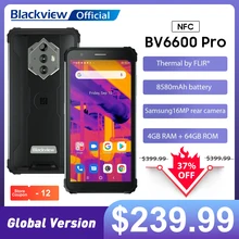[In Stock] Blackview BV6600 Pro Rugged Mobile Phone Thermal Imaging Camera FLIR® Android 11 4GB+64GB 8580mAh Global Smartphone (3)