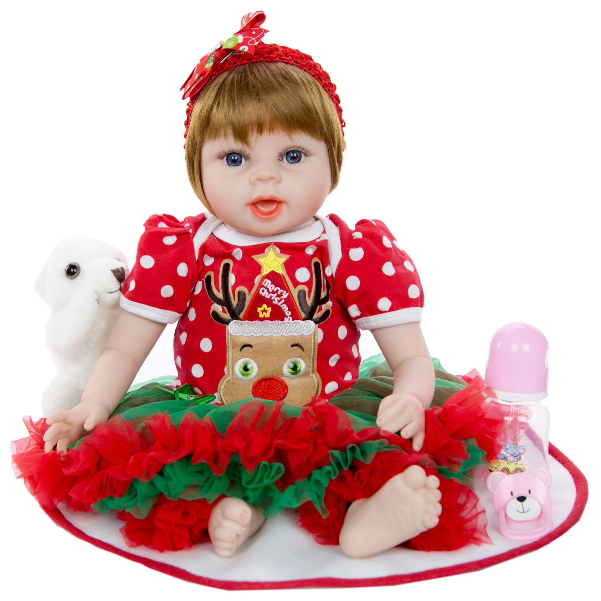 Рождественский подарок на день рождения для маленькой девочки силиконовая